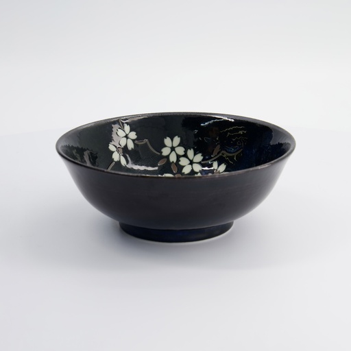 Bol ramen Sakura albastru cobalt, 19,5x7,5 cm