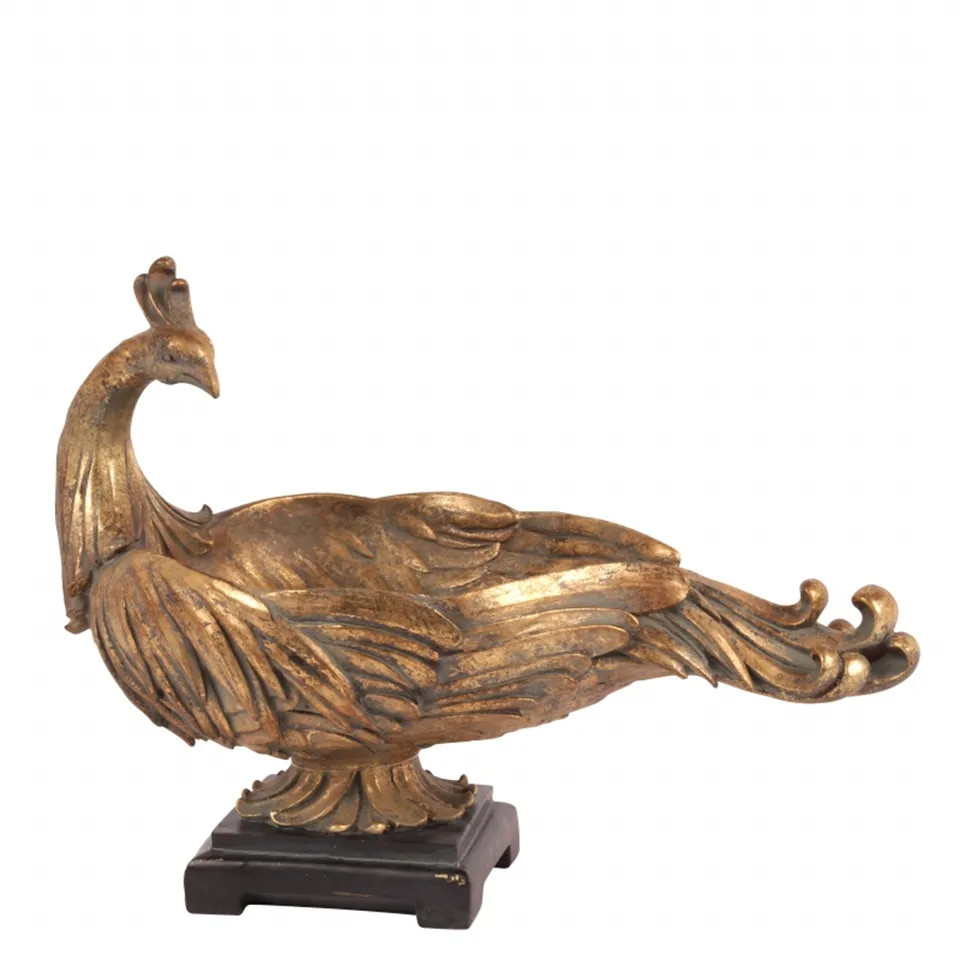 Peacock bowl 45x24 cm