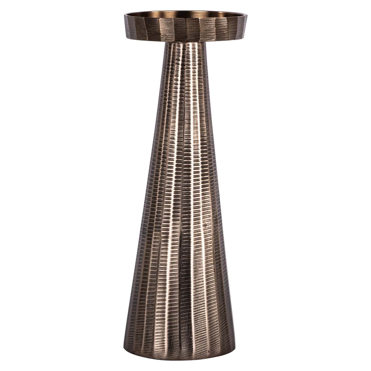 Candle holder Evola bronze S