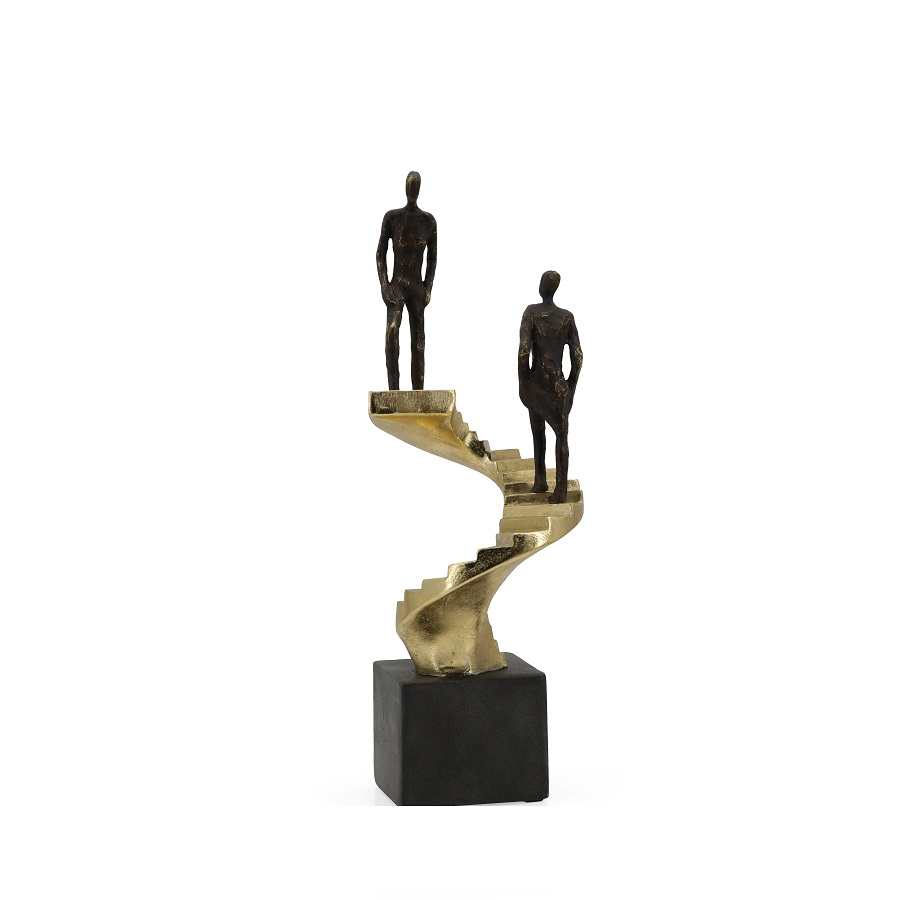 Resin people gold