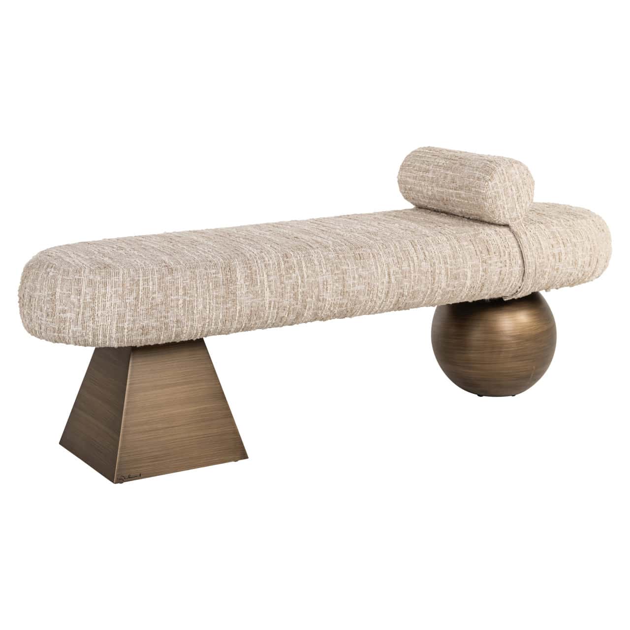 Bench Alexander Jones beige angora