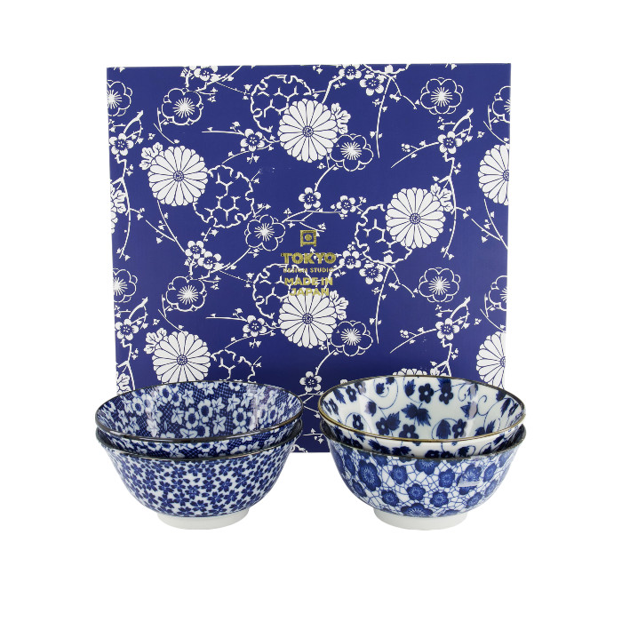 Mixed Bowls Tayo Giftset 4pcs 15x7cm