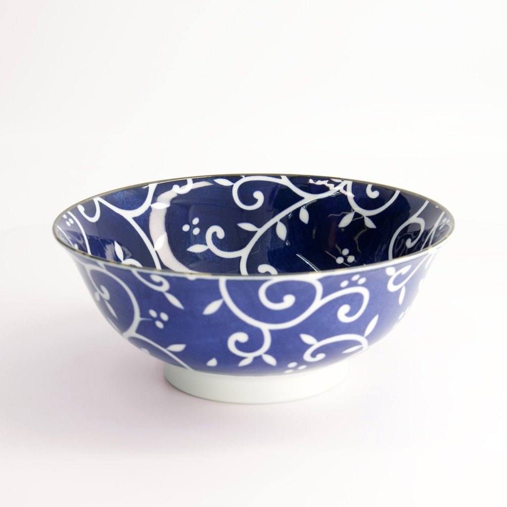 Bol ramen Tokyo Blue Karakusa, 21x8,5 cm