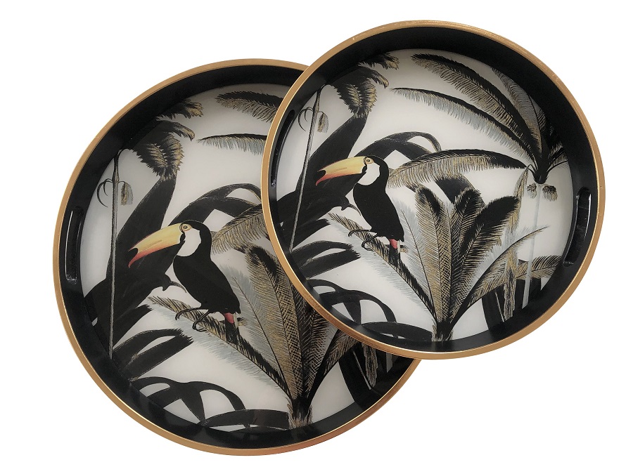 round tray tucan d37x4,5h