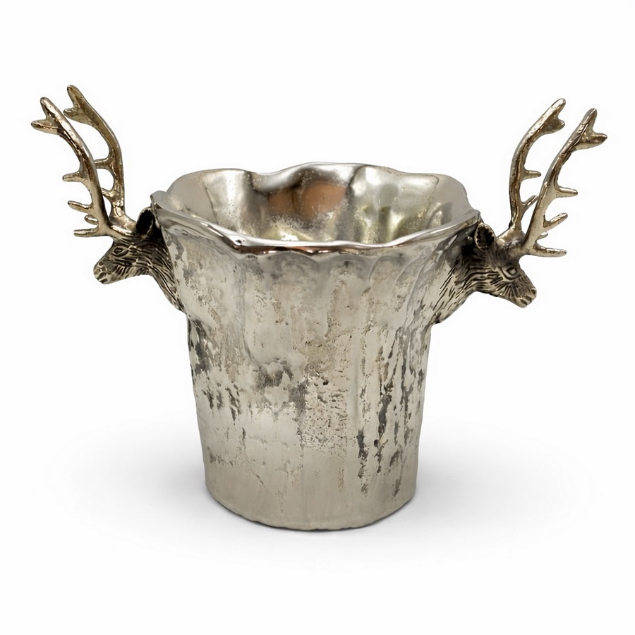 Champagne cooler cerf nickle 22h