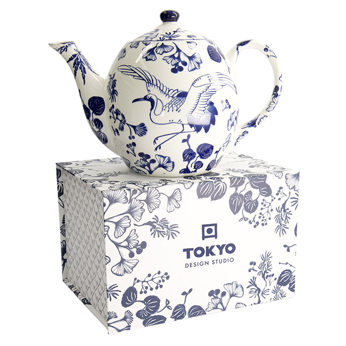 Set cadou ceainic Flora Japonica, 24x16,5 cm