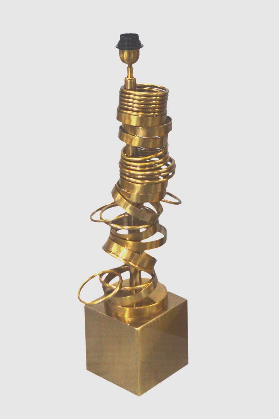Lampă Kayan, fier antichizat lucios, 15x71 cm