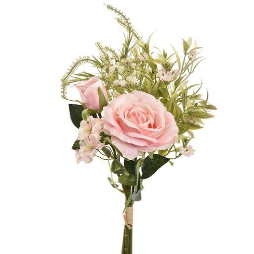 Buchet trandafiri sălbatici, 40 cm, roz