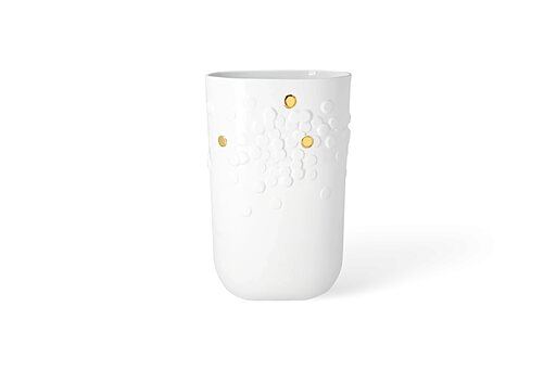 Vază de podea Punct auriu XL, H50 cm