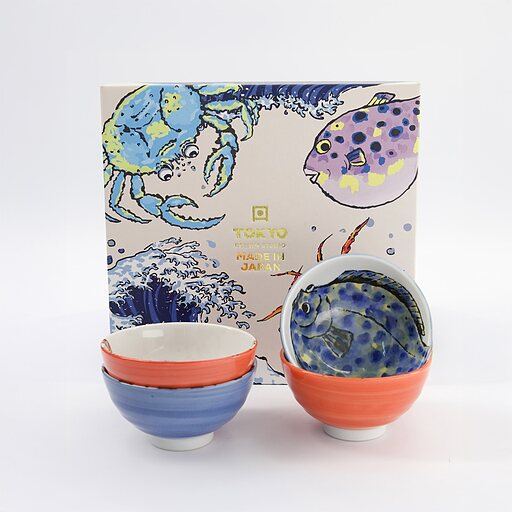 Seafood Bowl Giftset 4pcs