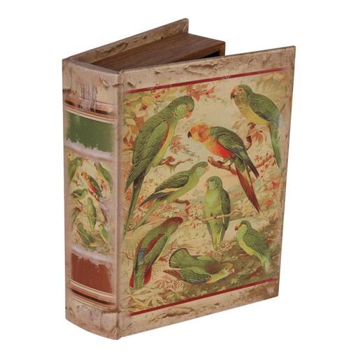 Cutie tip carte Parrots, 23 cm