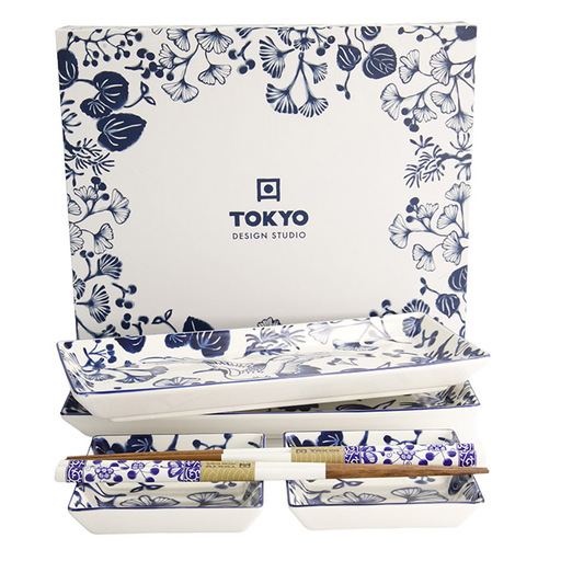 Set sushi Flora Japonica, 6 piese