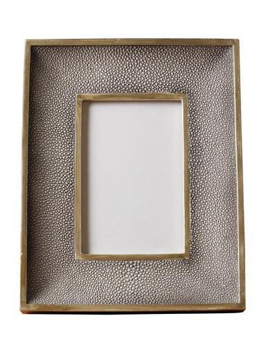 Ramă foto stil shagreen, 15x10 cm