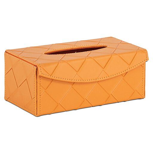 Storage box Molly orange tissue box