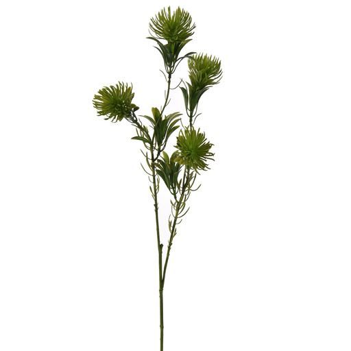 Ramură garofițe artificiale, 60 cm, verde