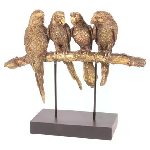 Pasăre decorativă din rășină