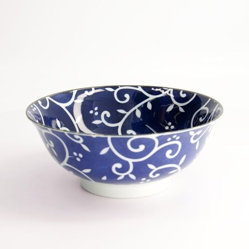Bol ramen Tokyo Blue Karakusa, 21x8,5 cm