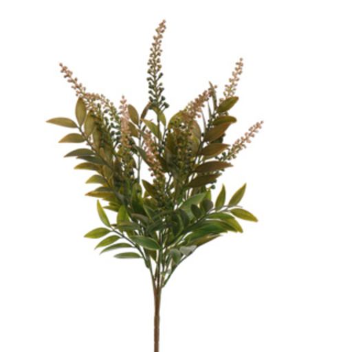 Tufă phytolacca artificială, 48 cm, roz