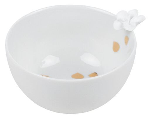 Porcelain tales bowl Flower D:9cm H:5,5