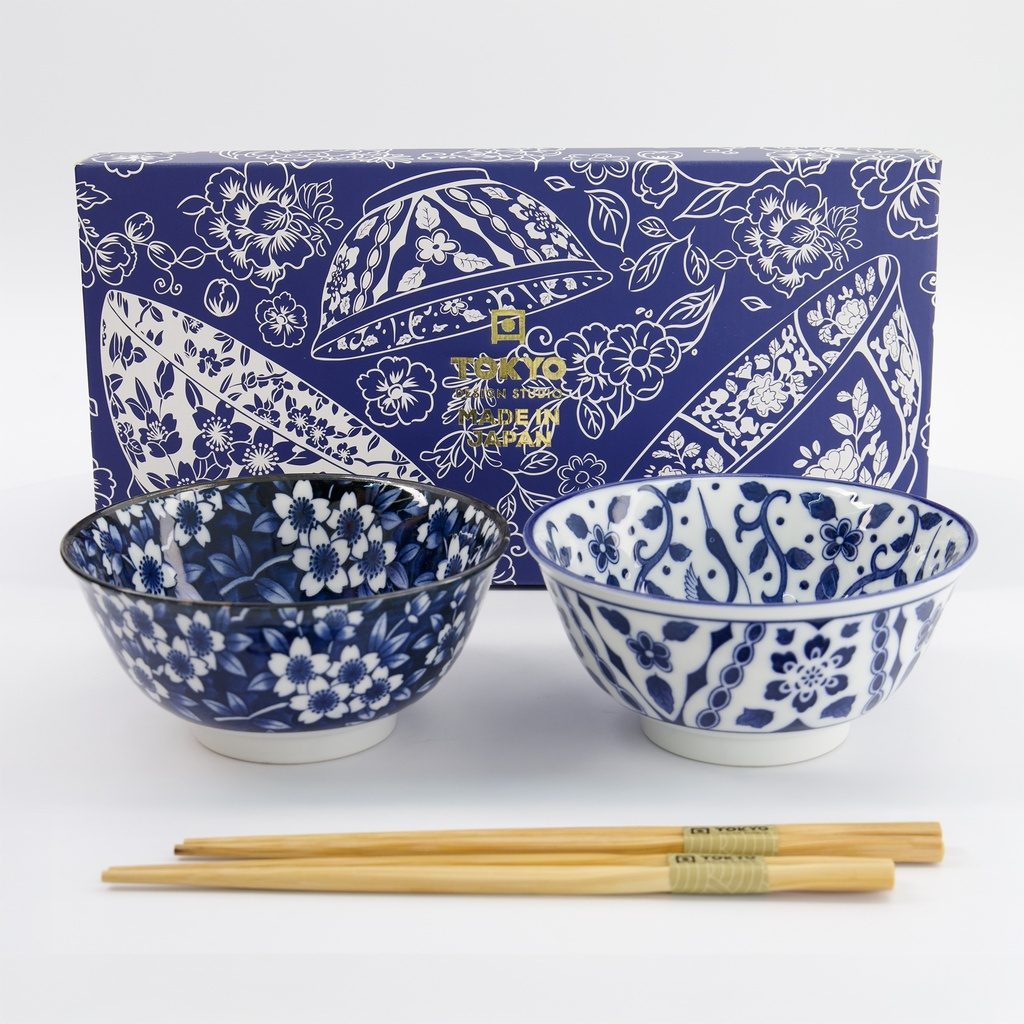 Set cadou Tokyo Blue, 2 boluri tayo