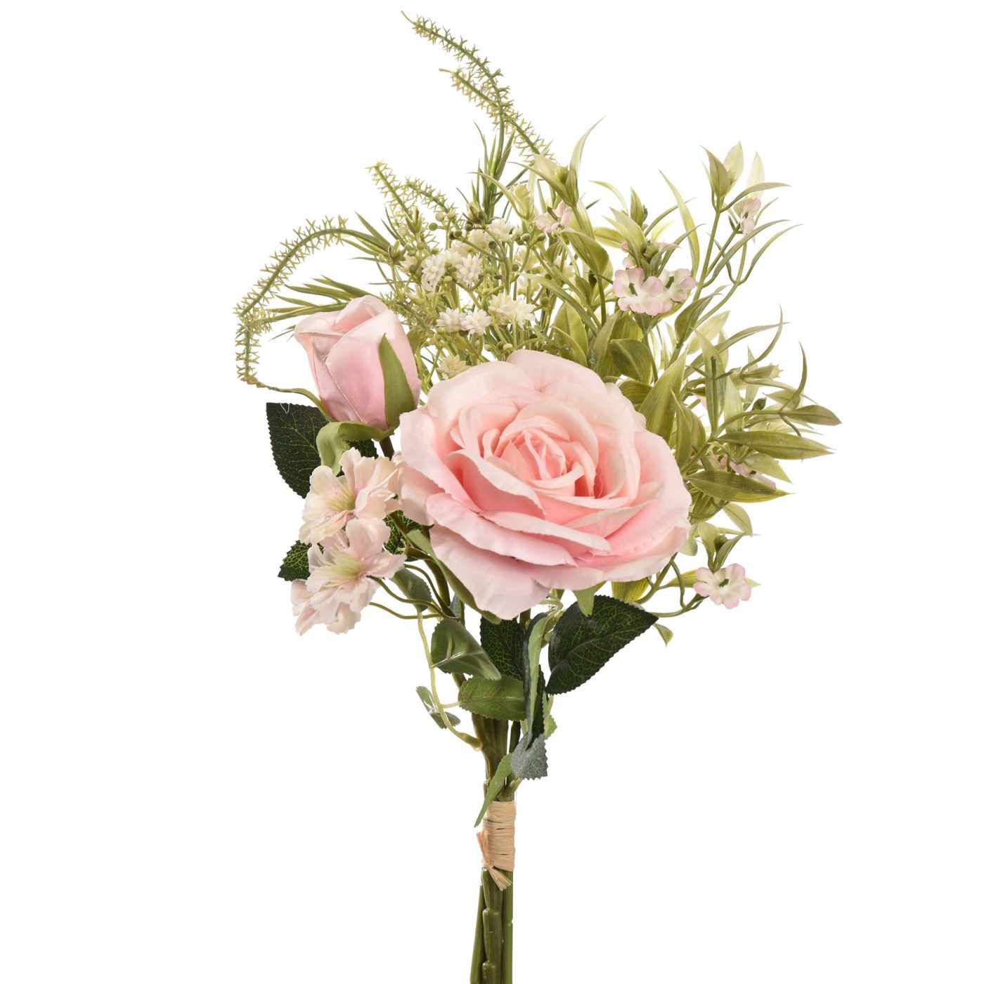 Buchet trandafiri sălbatici, 40 cm, roz