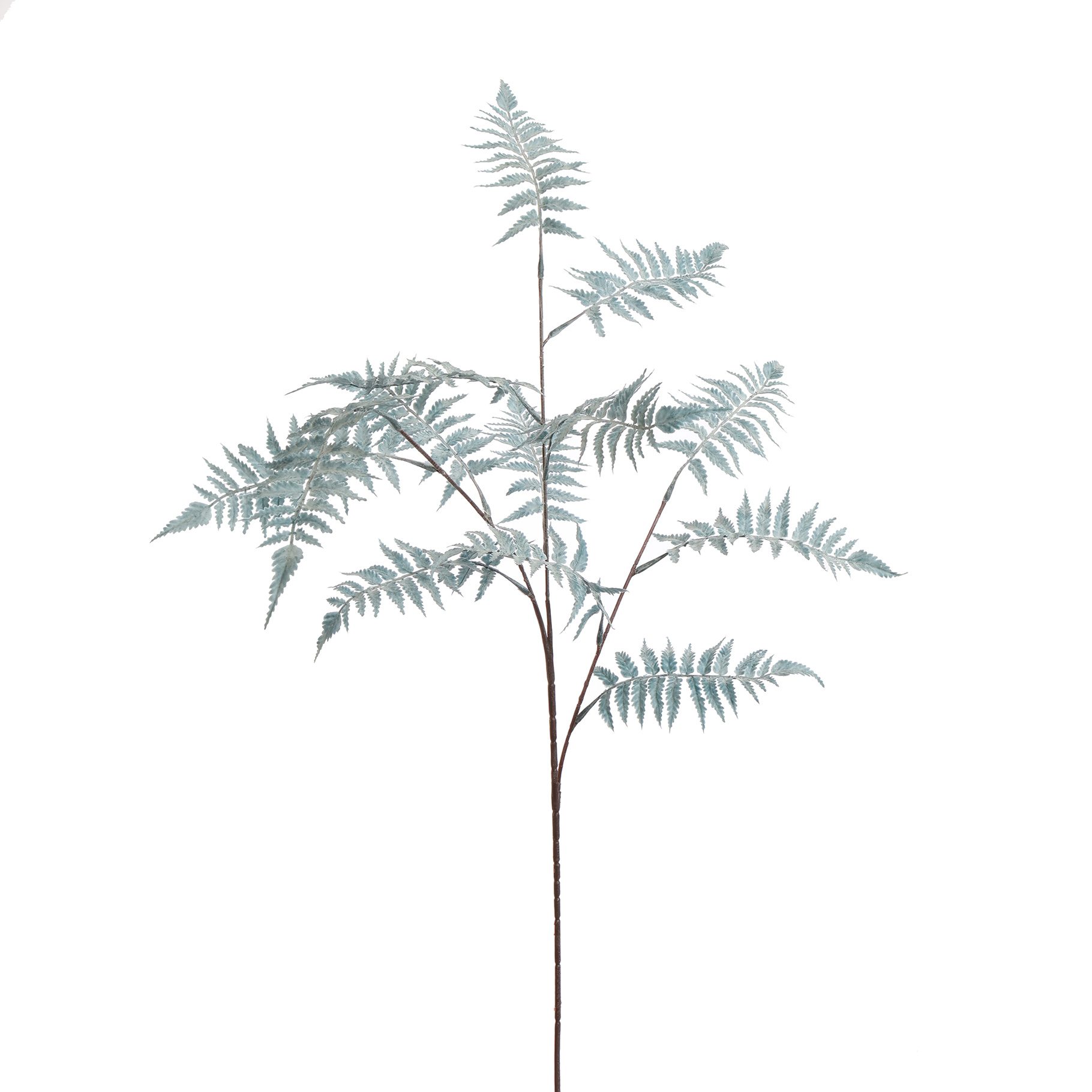 Ferigă pudrată artificială, 95 cm, gri