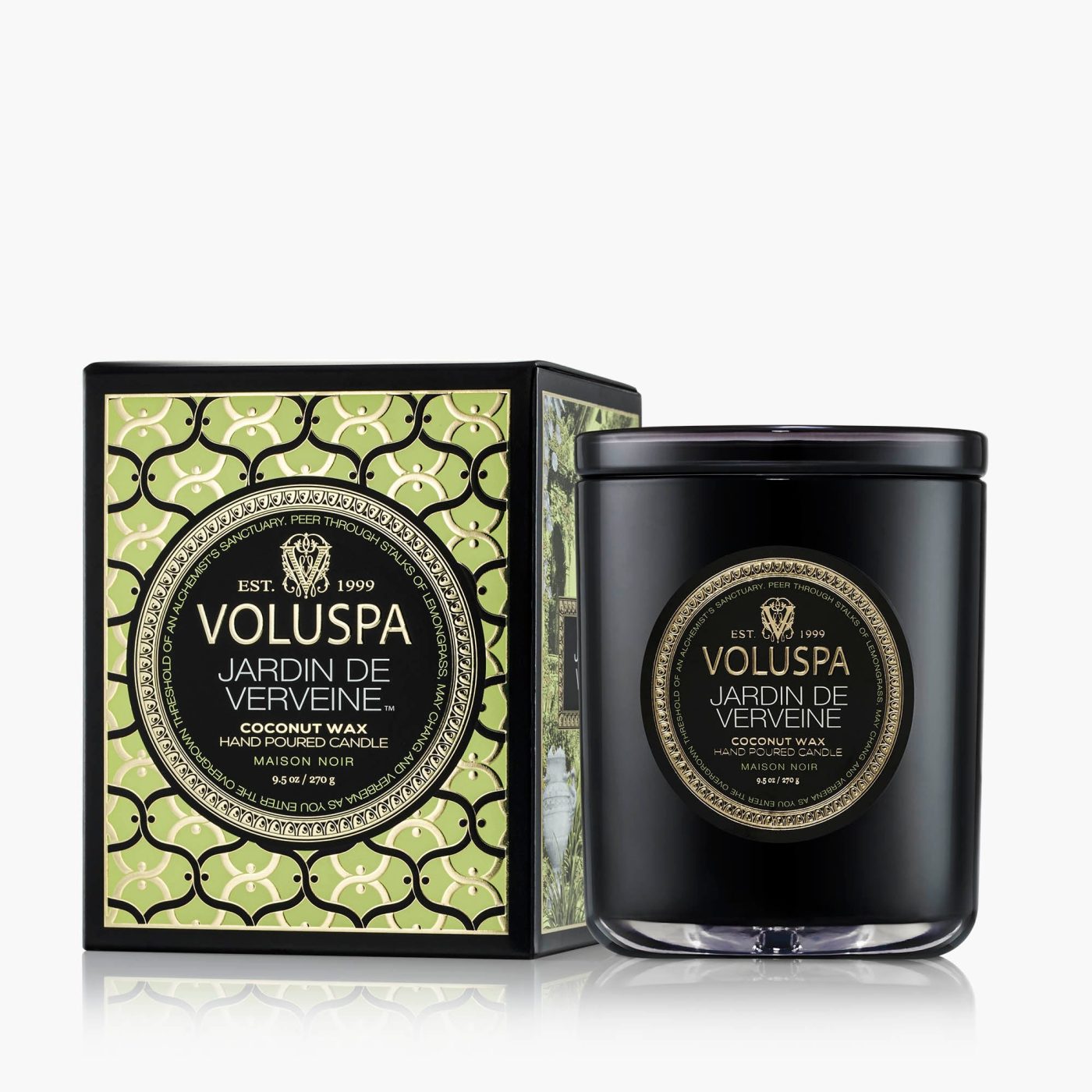 Lumânare parfumată Jardin de Verveine Classic, 9,5 oz