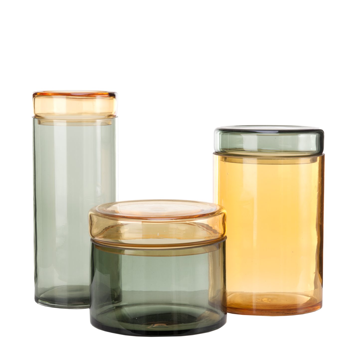 Set 3 borcane cu capac Chic