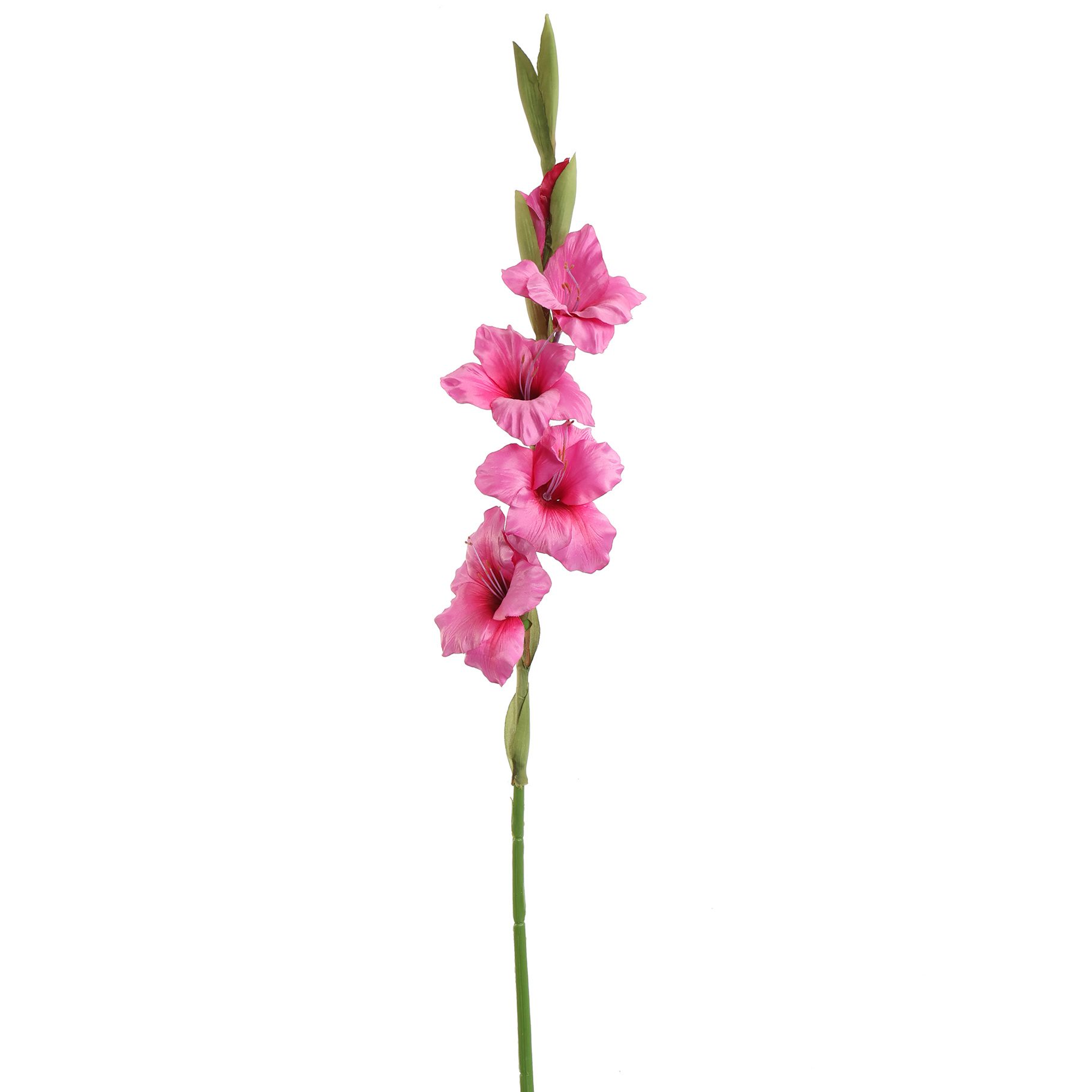 Gladiolă artificială, 85 cm, roz intens