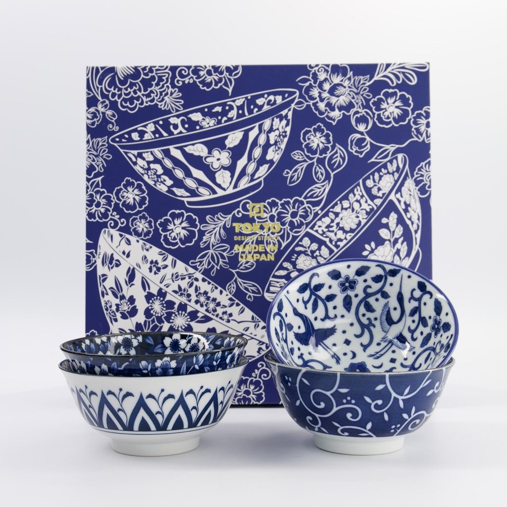 Tokyo Blue Tayo Bowl Giftset 4pcs