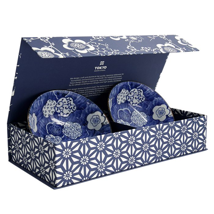 Set cadou 2 boluri ramen, 19,8x7,5 cm