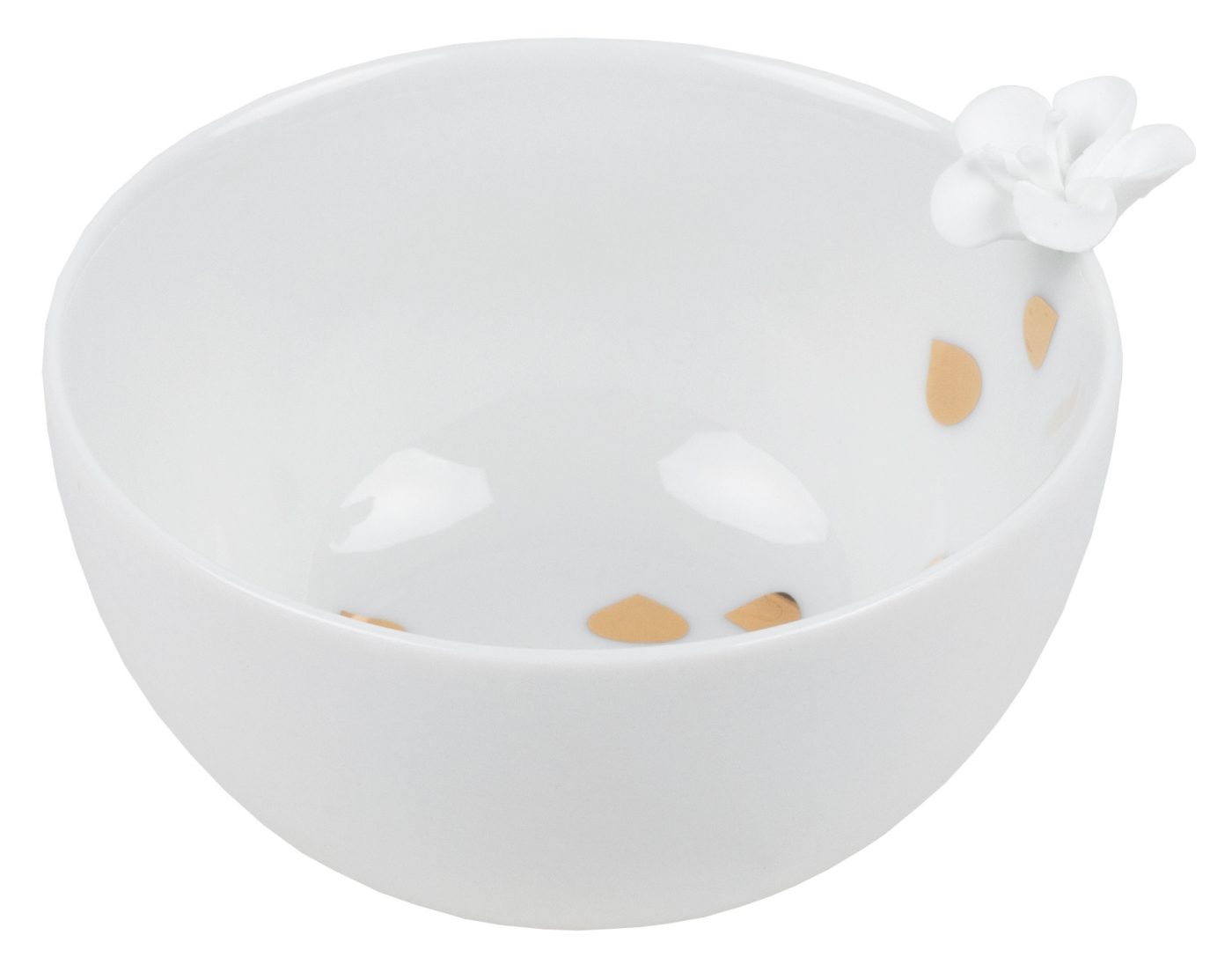 Porcelain tales bowl Flower D:9cm H:5,5