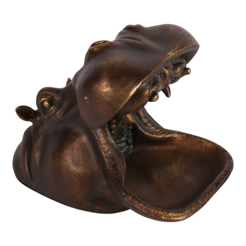 Fig. Hippo resin 25.5 cm