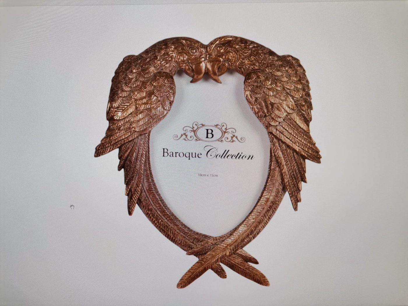 Polyresin photo frame